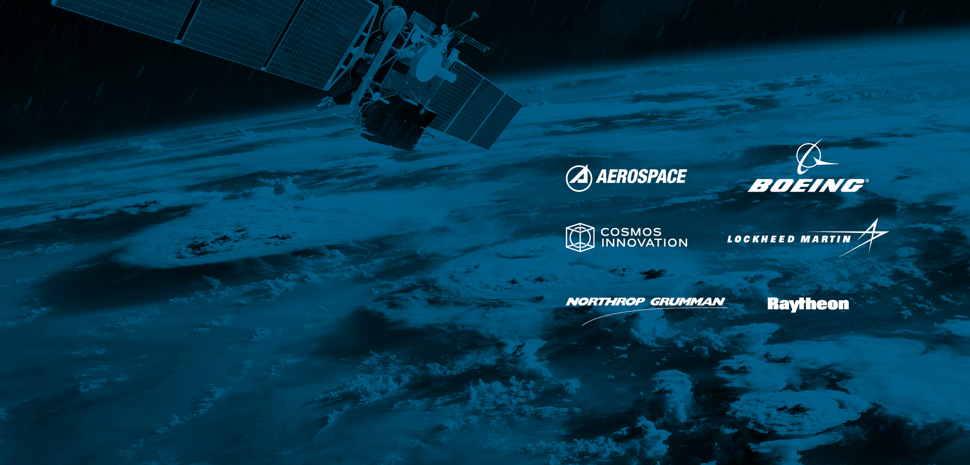 Global aerospace brands include: Aerospace, Boeing, Cosmos Innovation, Lockheed Martin, Northrop Grumman, Raytheon
